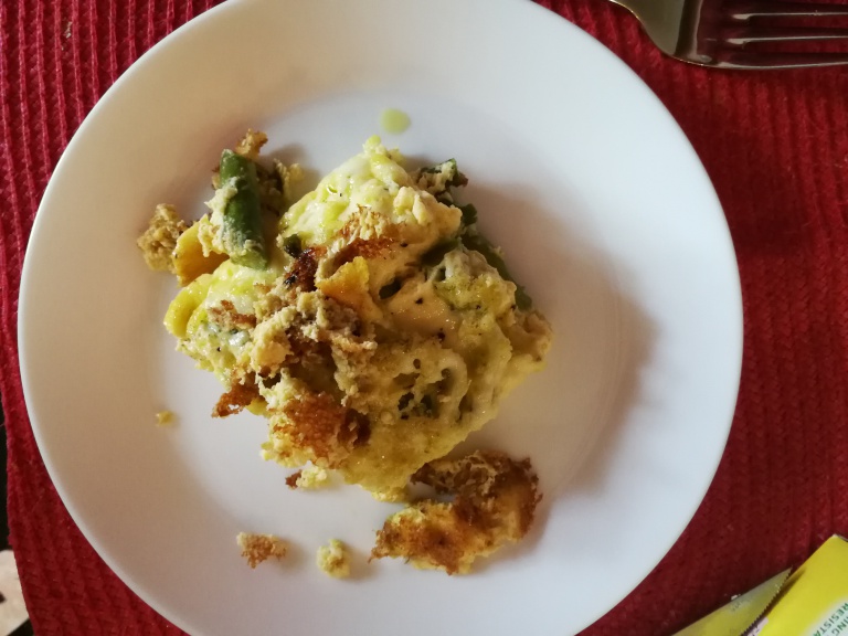Fritatta cu sparanghel