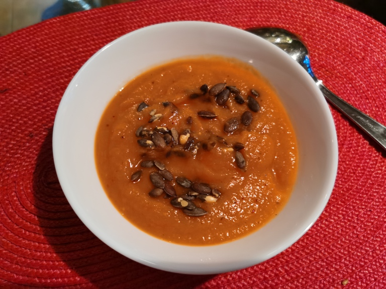 Supa crema de ardei copti