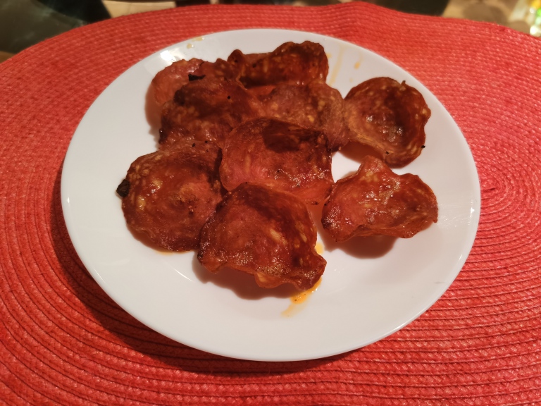 Chorizo la tigaie