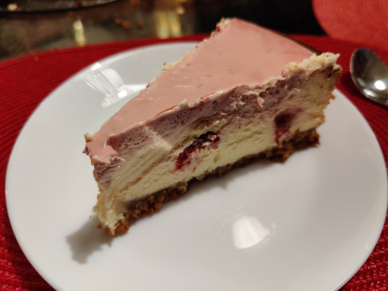 Cheesecake cu zmeura