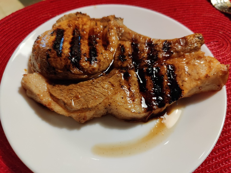 cotlet de porc marinat