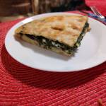 focaccia cu spanac la tigaie