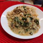 piept de curcan florentine
