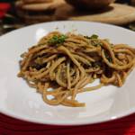 spaghetti con zucchini