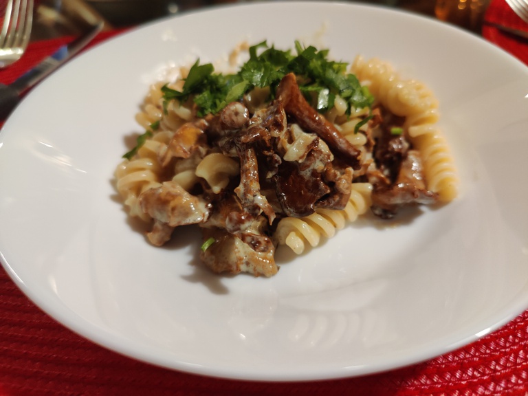 fusilli cu galbiori