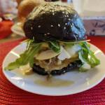 burger cu pere si branza roquefort