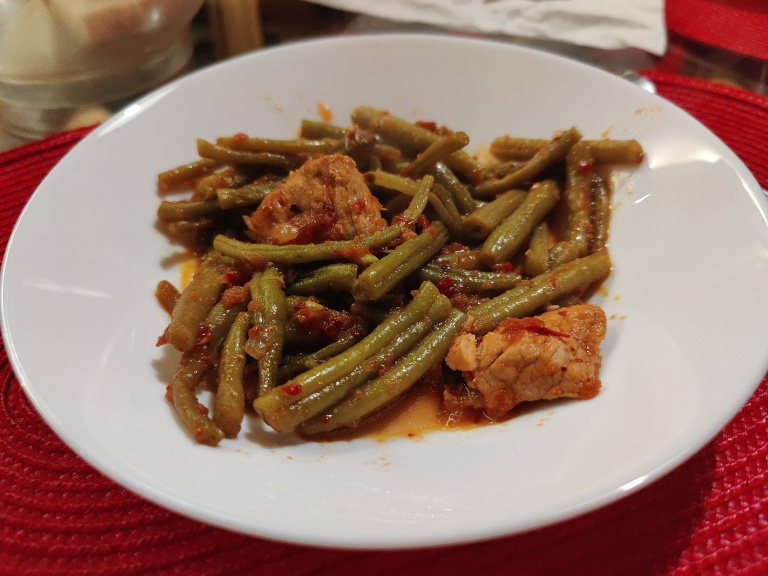 mancare de fasole verde