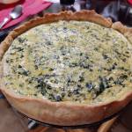 quiche cu branza si spanac