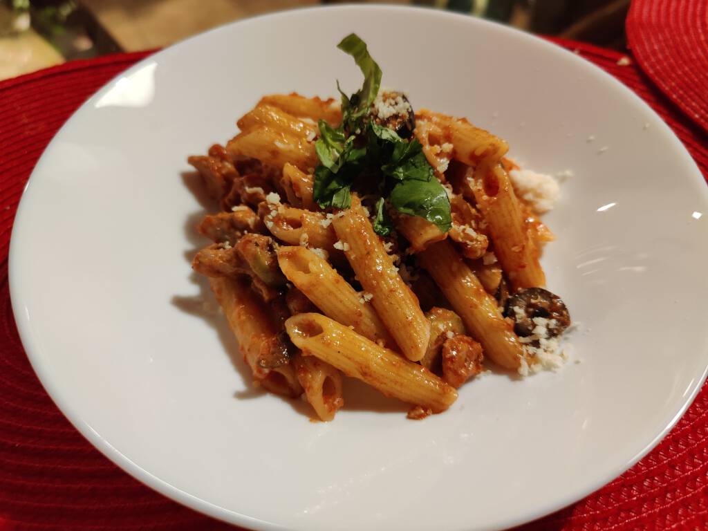 penne calabrese