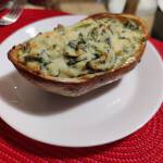 cartofi umpluti cu gorgonzola