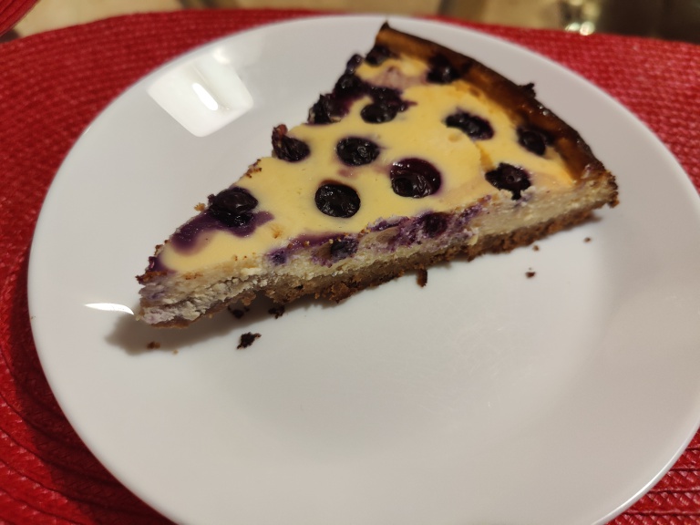 cheesecake cu iaurt si afine