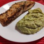 piure de avocado