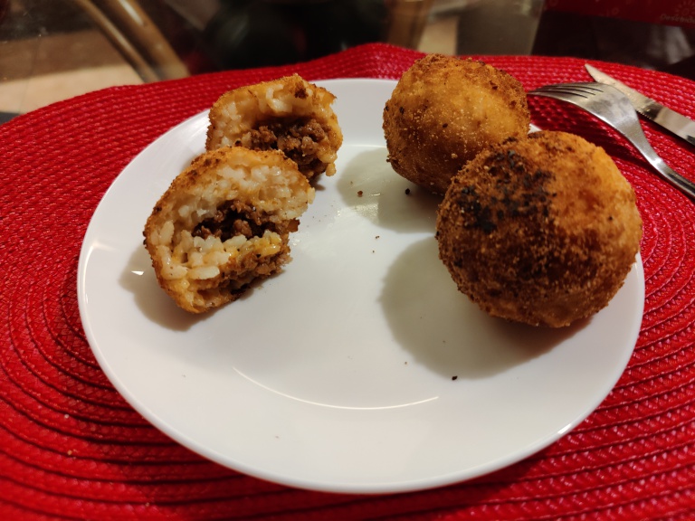 arancini al ragu