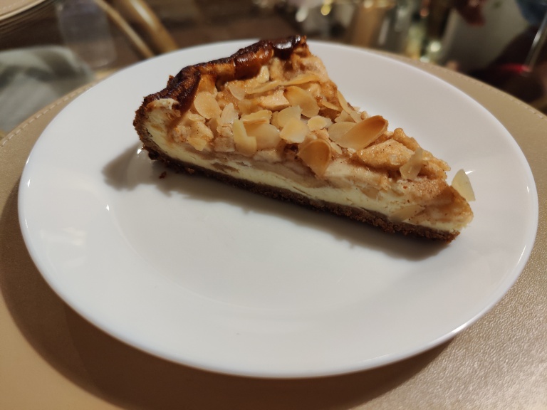 cheesecake cu mere