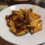 rigatoni cu chorizo si dovlecei