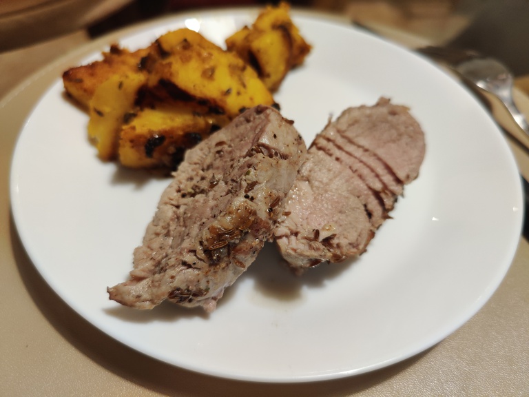 muschiulet de porc cu chimen
