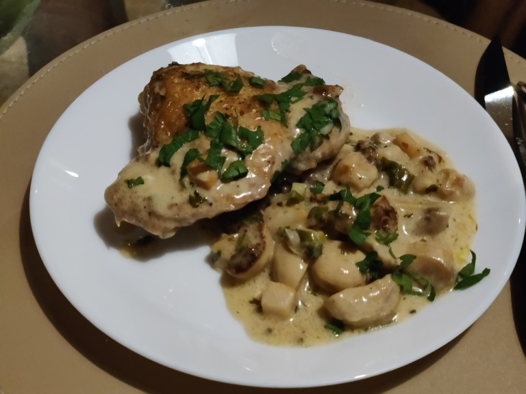 pui fricassee