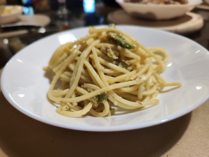 spaghetti con asparagi