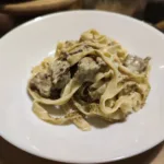 Mantera Tagliatelle con Filetto di Manzo e Asparagi