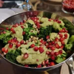 salata de brocoli cu maioneza de avocado