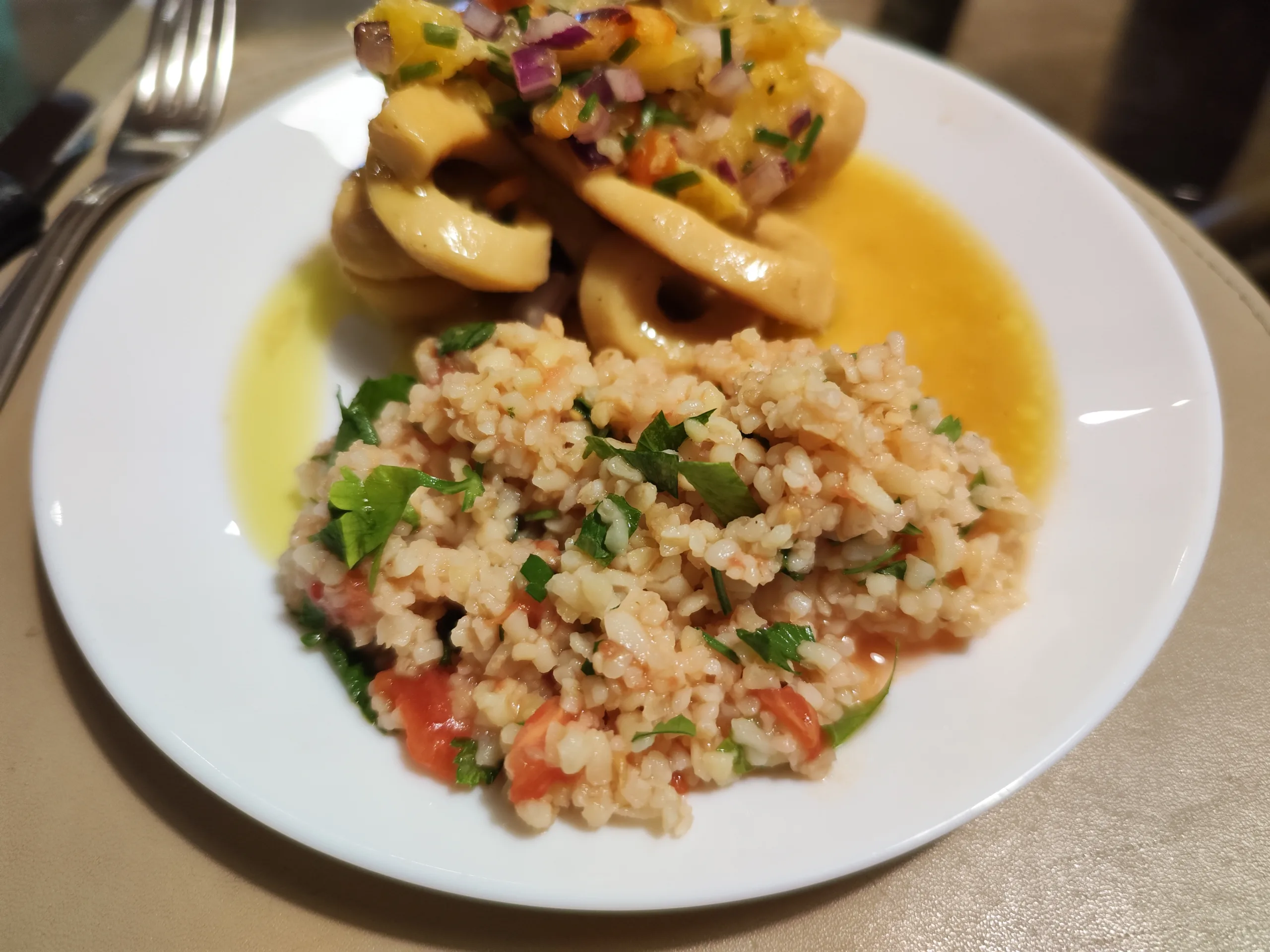 salata de bulgur cu rosii