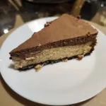 tarta cu ciocolata si unt de arahide