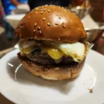 Chilaquiles burger