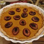 Tarta de dovleac cu prune