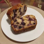 Cottage cheese blueberry cake