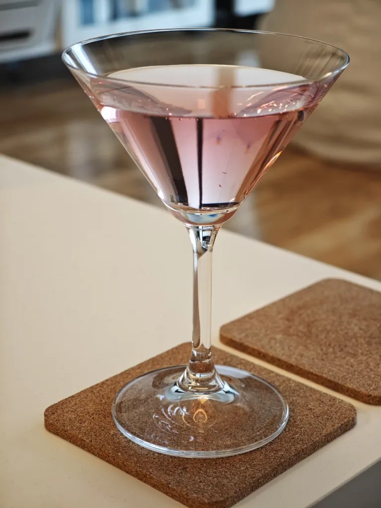 Cranberry martini