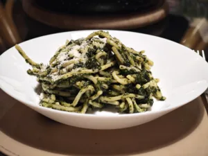 spaghetti agli spinaci