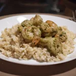 Creveti cu pesto de leurda