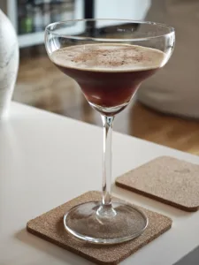 Hot cross bun martini