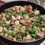 Pui cu legume in sos de otet balsamic
