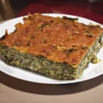 Sufleu cu spanac si branza de vaci