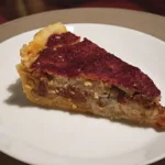 Quiche cu jumari si babic