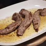 Muschiulet de miel in sos de coniac