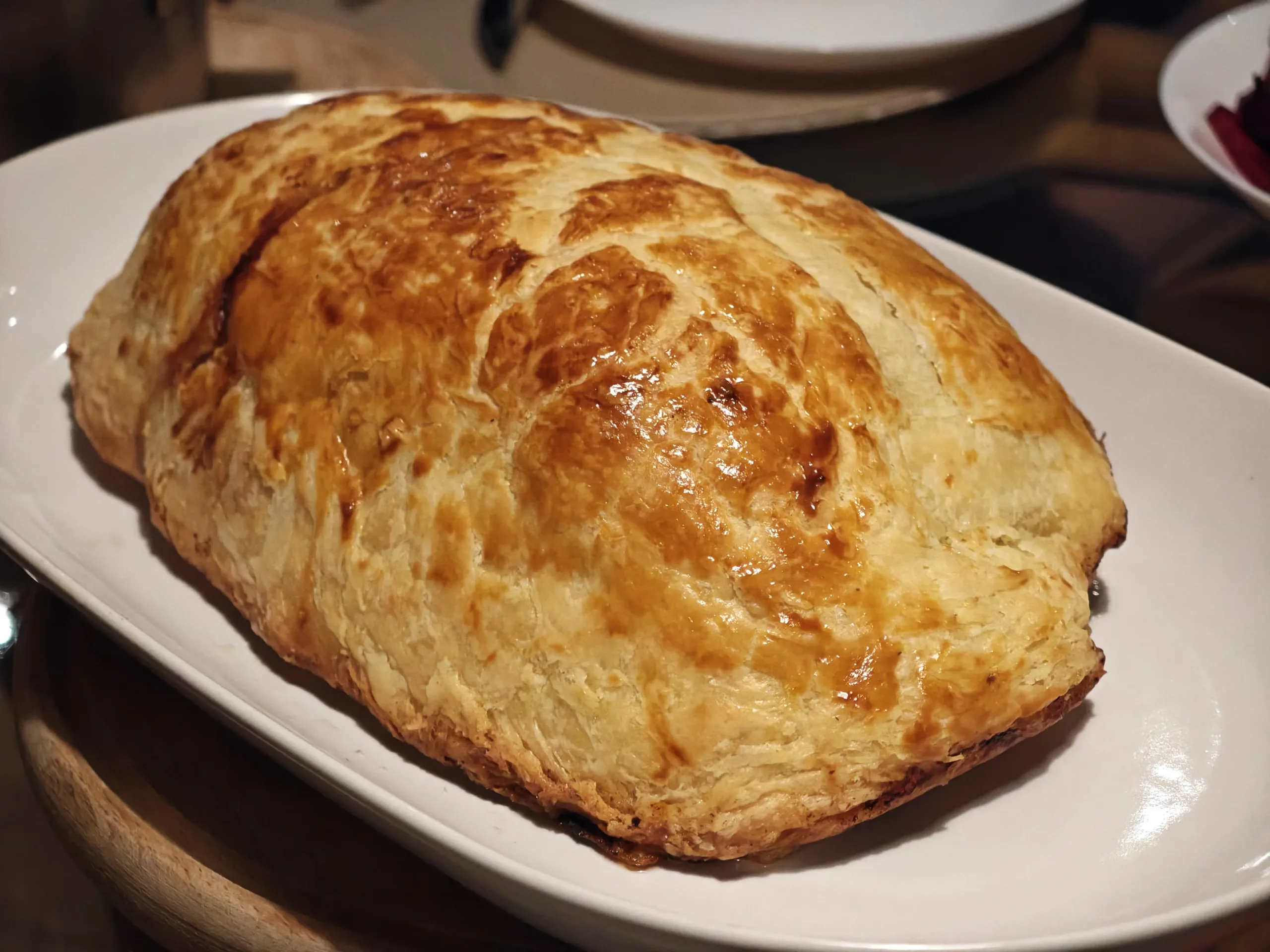 Beef wellington in foietaj