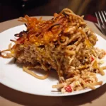 Spaghetti cu Pui si Sos Alb la Cuptor