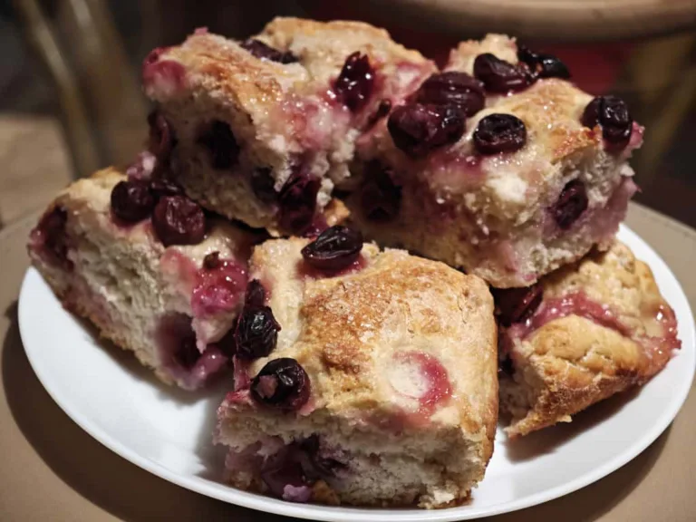 Focaccia cu struguri