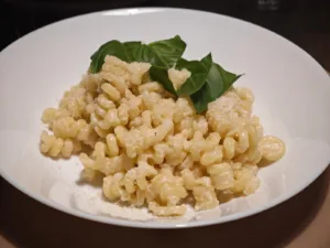 Fusilli con latte