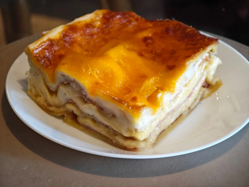 Lasagna cu Jamon Serrano