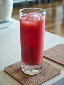 Orange sour cherry rum