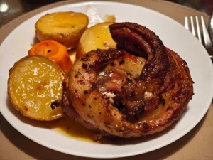Piept de porc marinat in lime