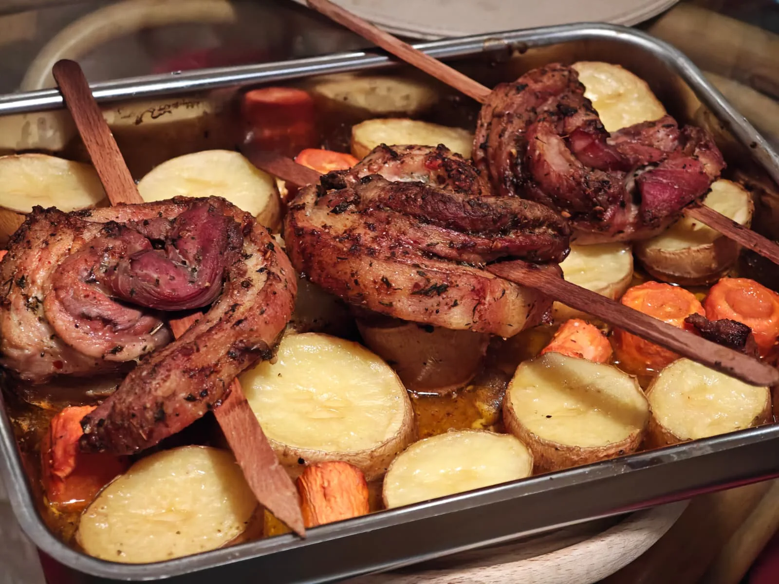 Piept de porc marinat in lime