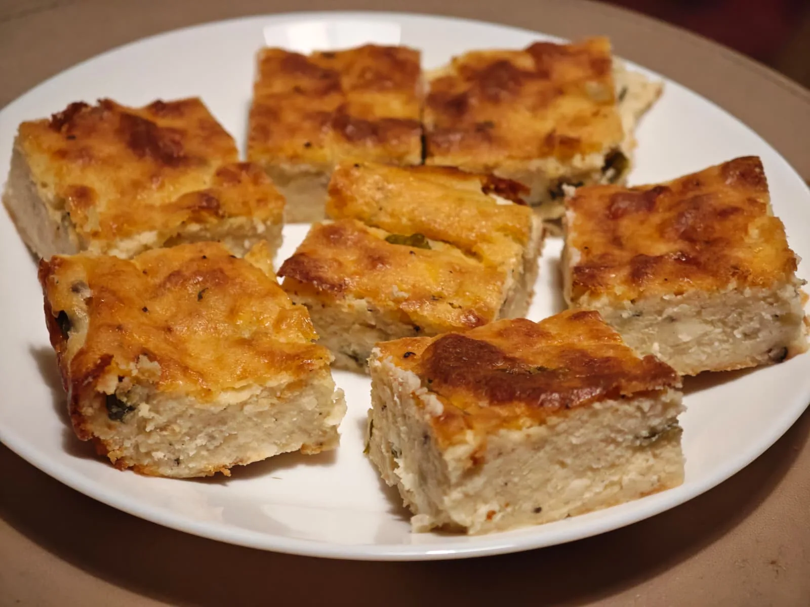 Placinta cu branza si ceapa