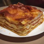 Lasagna cu chorizo