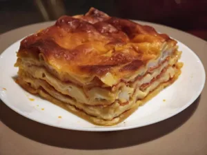 Lasagna cu chorizo
