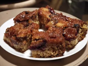 Texas tornado plum cake