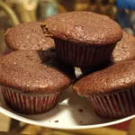 Briose cu dovleac si ciocolata